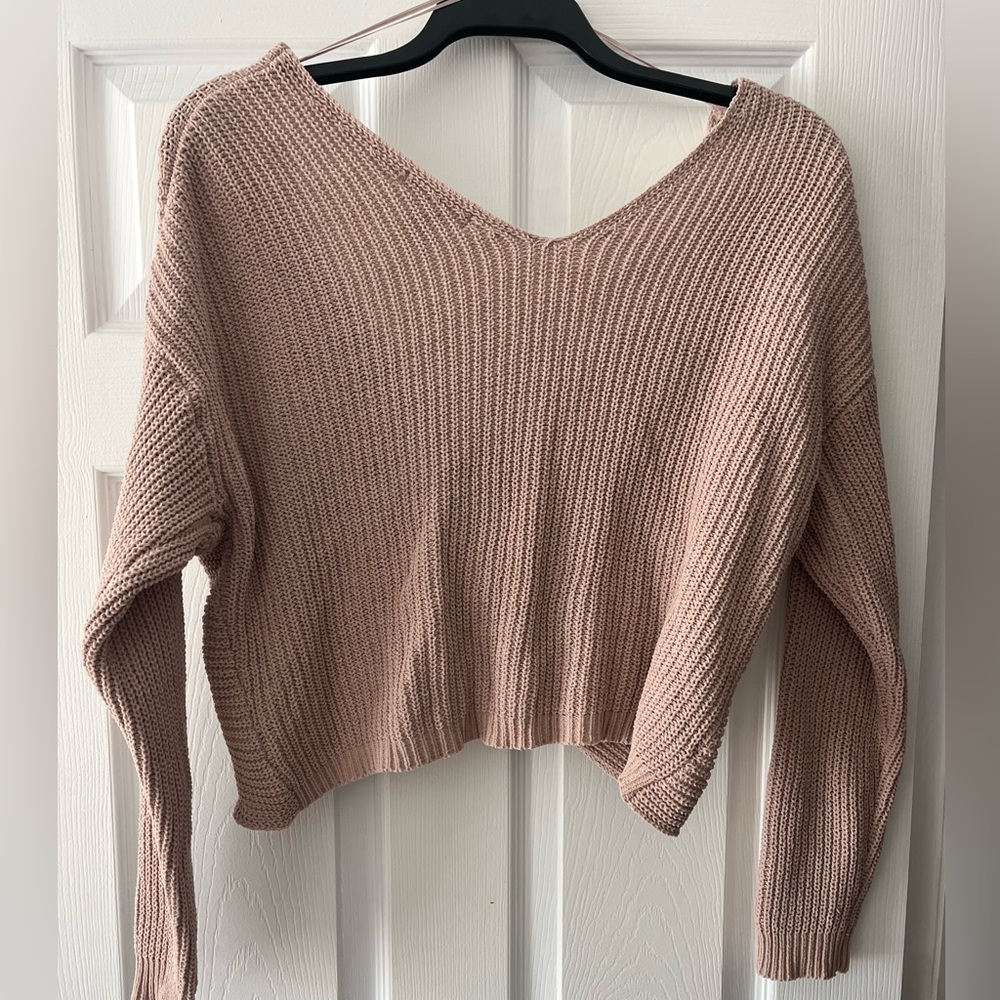 Cropped sweater - Picture 3 of 3